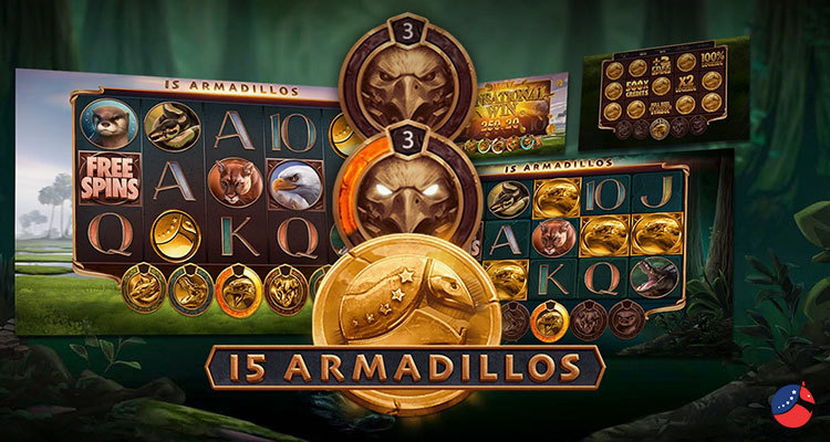  - EveryMatrix 面向美國的犰狳工作室將推出其首個在線老虎機遊戲：15 Armadillos