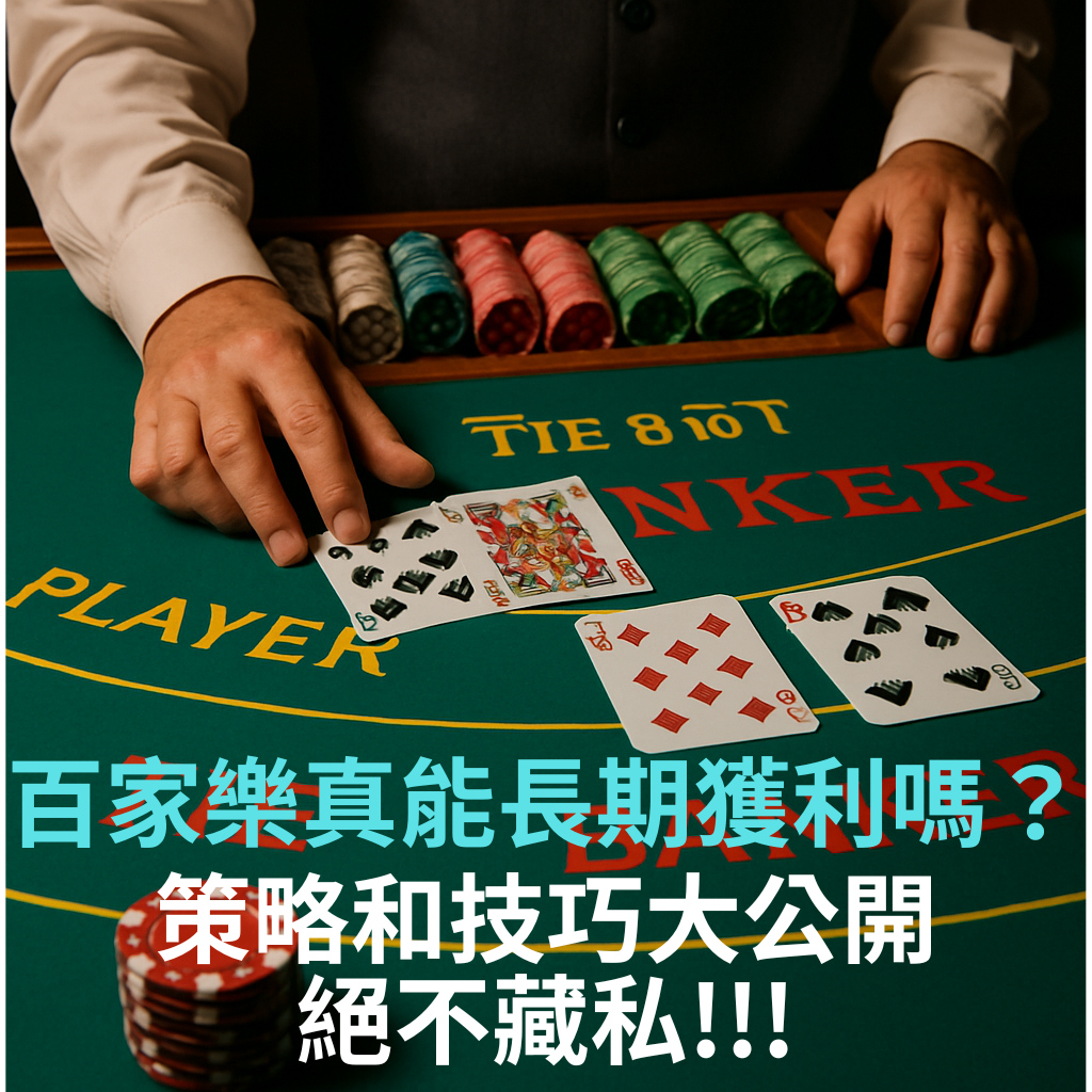 娛樂城百家樂穩贏法技巧大公開：真能長期獲利嗎？