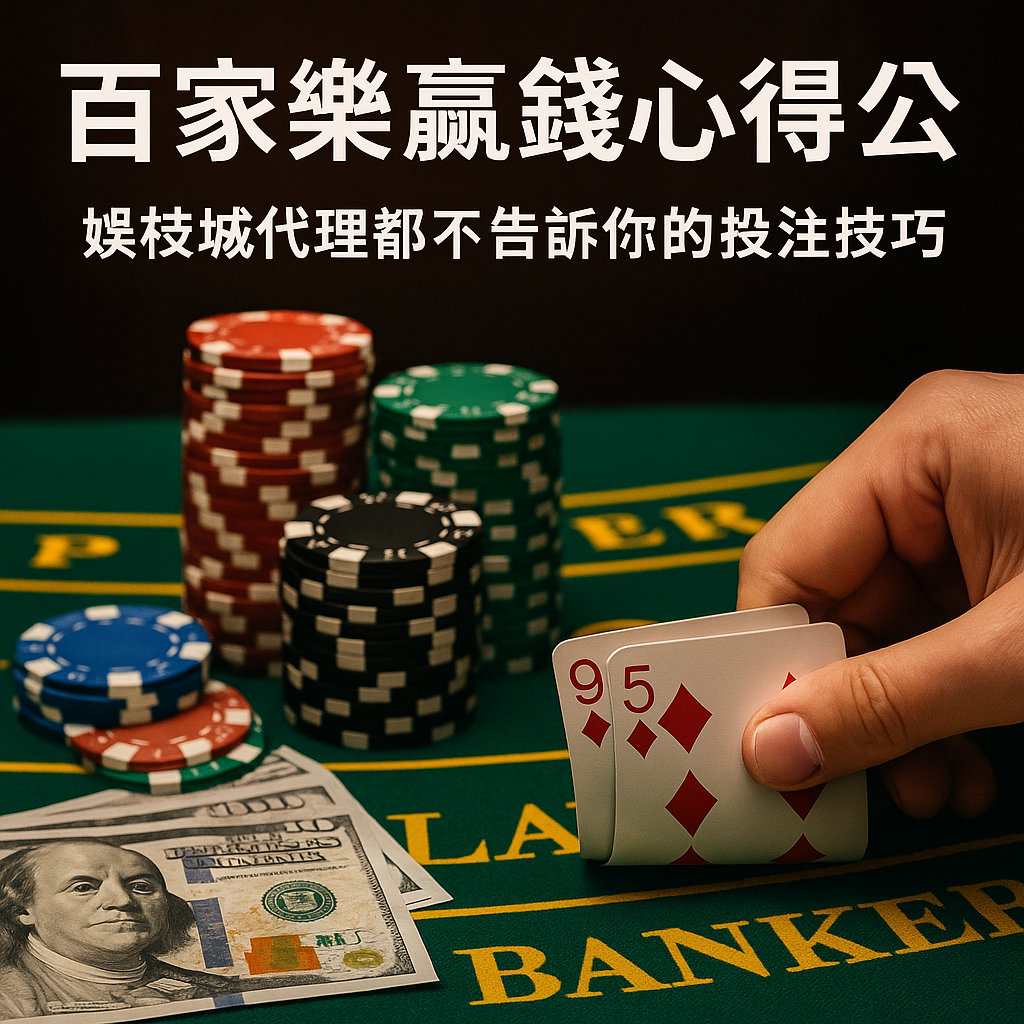 百家樂贏錢心得公開:娛樂城代理都不告訴你的投注技巧