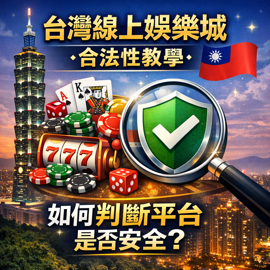 隨著台灣線上娛樂城越來越普及，許多玩家最關心的問題不再只是遊戲好不好玩，而是「線上娛樂城到底合不合法？」以及「平台是否安全、會不會遇到娛樂城詐騙？」。由於台灣本地並未開放合法線上博弈，市面上多數平台皆屬於海外線上娛樂城，這也讓不少玩家在選擇時感到困惑與不安。本篇將從台灣法律現況出發，結合國際合法博弈牌照、平台安全判斷標準與常見詐騙手法，一步步教你如何辨別安全可靠的娛樂城平台，避免誤入高風險或詐騙網站，讓遊玩回歸娛樂本質。