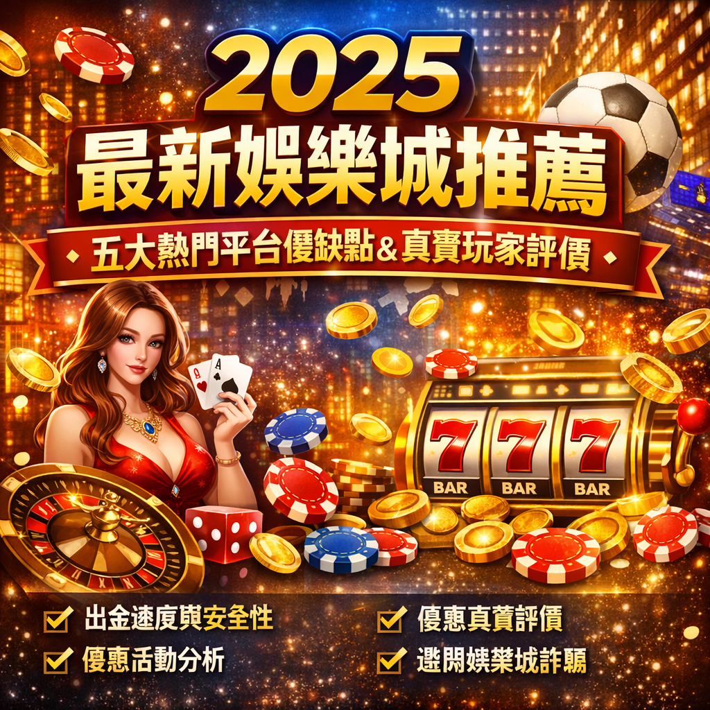 隨著線上娛樂城平台不斷推陳出新，2025 年的娛樂城市場競爭更加激烈，玩家在選擇時也更容易感到混亂。許多平台主打高額優惠、快速出金與熱門博弈遊戲，但實際體驗卻可能在出金穩定度、客服品質與玩家評價上存在明顯落差。本篇將以實際使用角度出發，精選五大熱門娛樂城平台，從優缺點分析、出金表現到真實玩家回饋全面整理，幫助你在 2025 年快速找到安全、穩定、適合長期遊玩的娛樂城選擇。