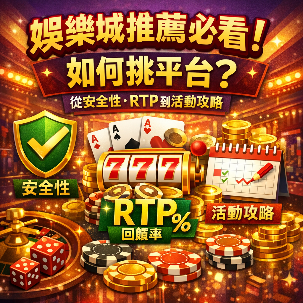 在搜尋娛樂城推薦時，許多玩家往往只看排名或優惠金額，卻忽略了平台安全性、RTP 回饋率與活動條款這些真正影響遊玩體驗的關鍵因素。事實上，在線上娛樂城環境中，選錯平台的風險，往往遠高於玩錯遊戲。本篇將從娛樂城安全、博弈 RTP、優惠活動攻略到出金與客服等面向，帶你一步步學會如何挑選安全、穩定、適合長期遊玩的娛樂城平台，避免踩到常見的娛樂城詐騙與高風險陷阱。