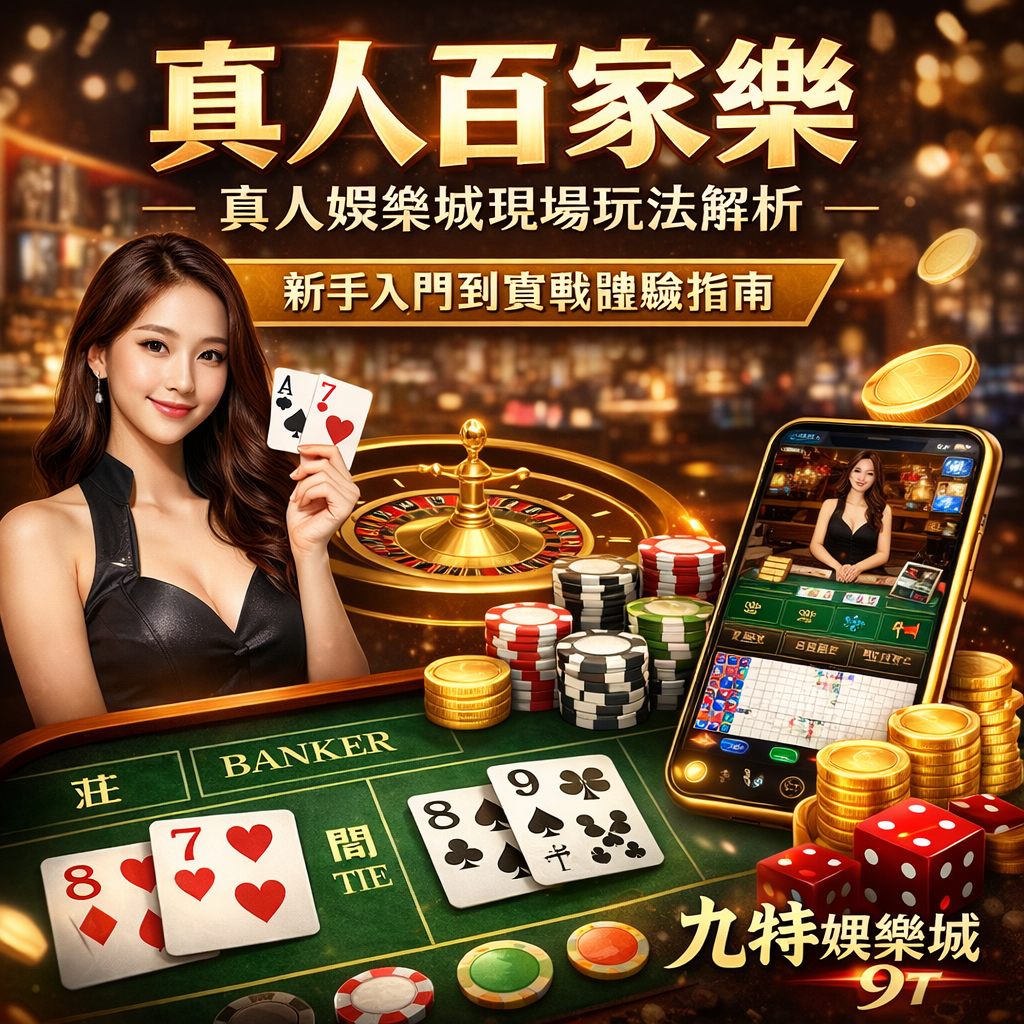 真人百家樂／真人娛樂城現場玩法解析：新手入門到實戰體驗指南