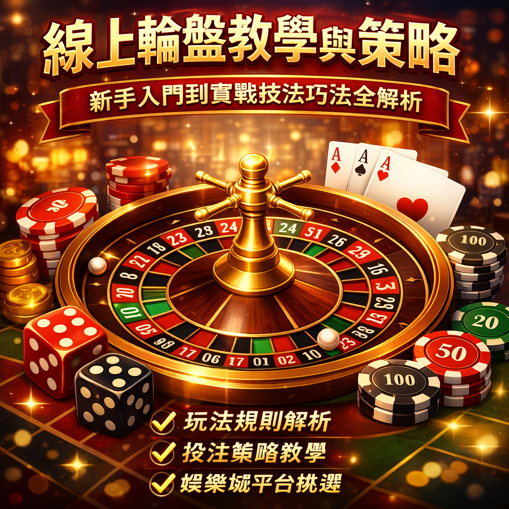線上輪盤教學與策略：新手入門到實戰投注技巧全解析