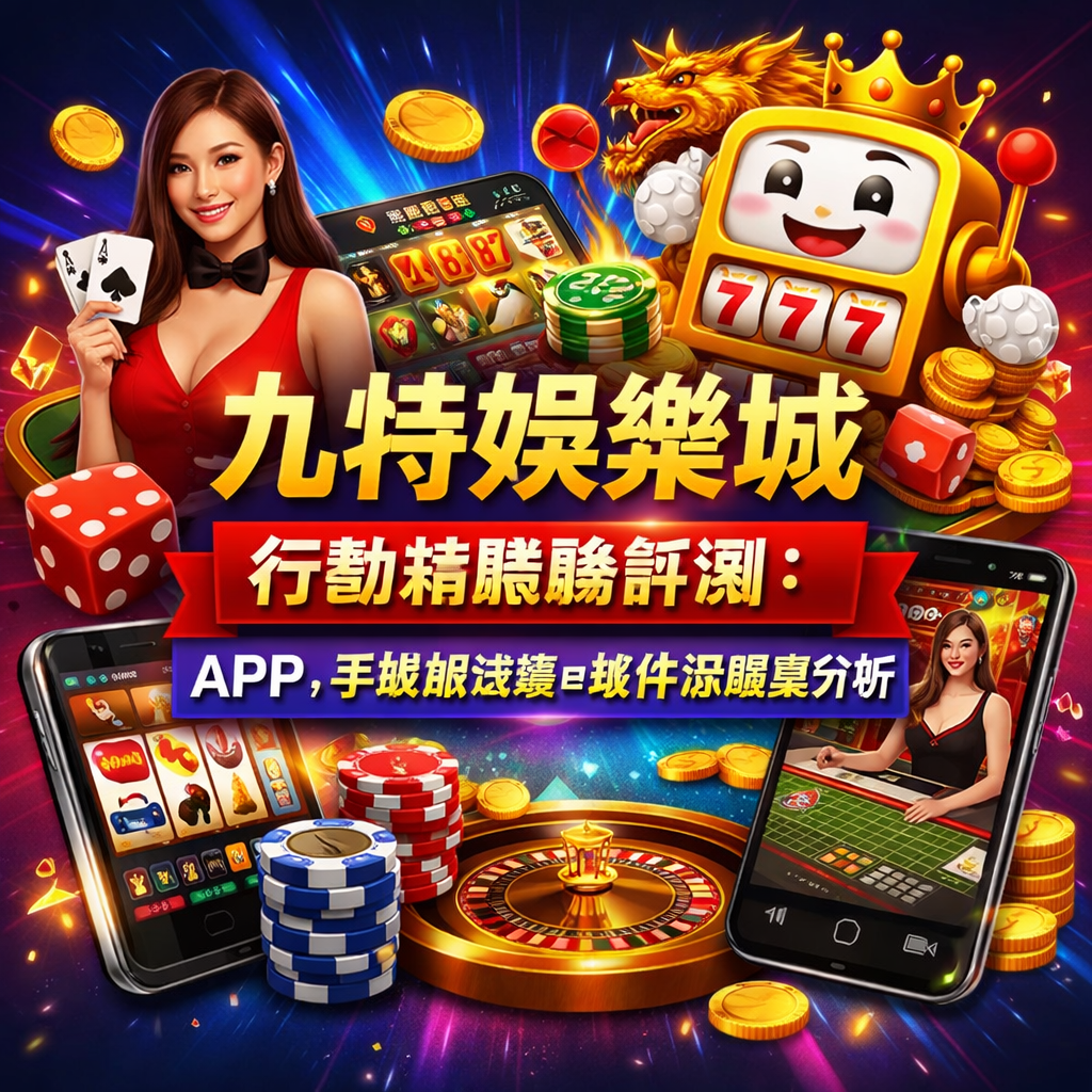 隨著行動裝置普及，越來越多玩家透過手機進入九特娛樂城進行線上博弈，因此娛樂城手機版與娛樂城APP的使用體驗，已成為評估平台的重要指標。本篇將從載入速度、操作流暢度、遊戲體驗與系統穩定性等面向，全面解析九特娛樂城行動端體驗。無論你是使用手機娛樂城的新手，還是追求高效操作的玩家，都能透過本篇了解其實際表現，並判斷是否適合作為長期使用的線上娛樂城平台。